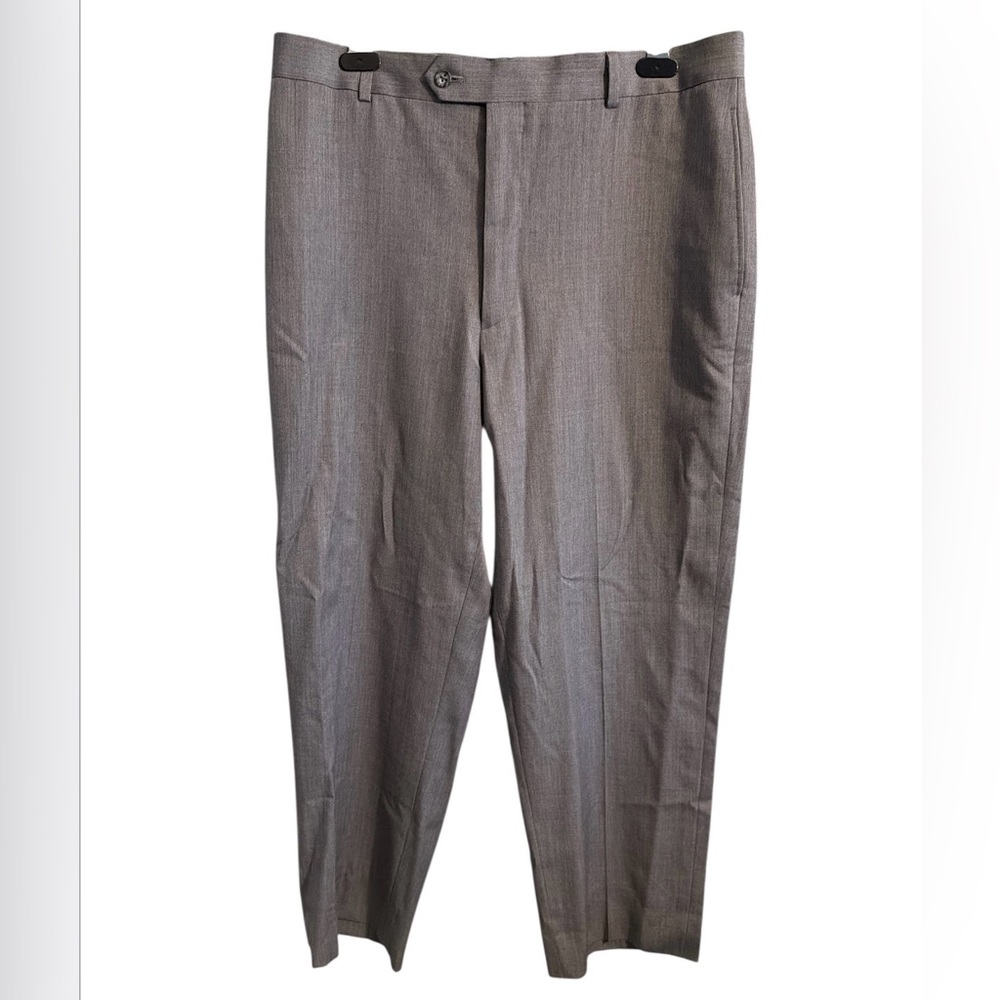 Classic Men's Gray Dress Trousers